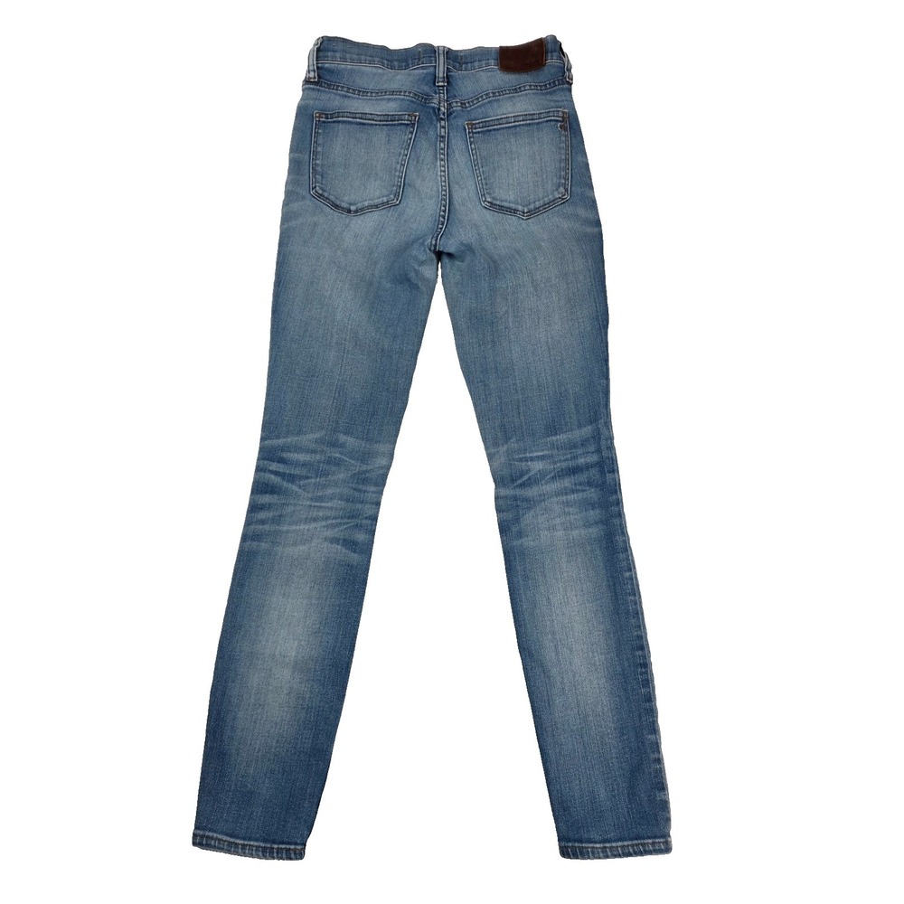 Madewell Jeans Womens 26 Blue High Rise Skinny Stretch Denim - Picture 4 of 8